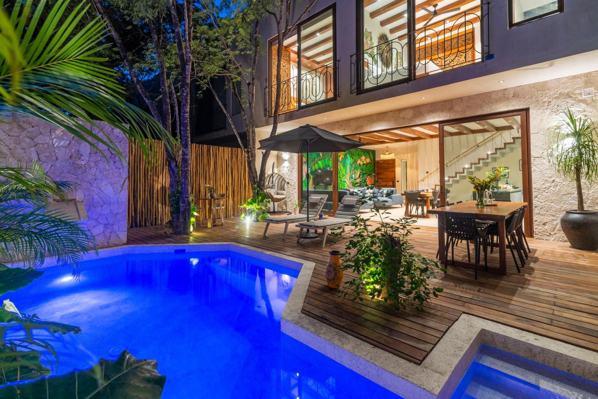 El Rey Loro - Lux 4 Bed Villa @BluedeerТулум Екстер'єр фото